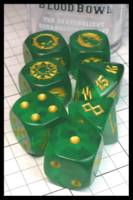 Dice : Dice - Game Dice - Blood Bowl The Skavenblight Scramblers Dice Set - JA Collection Feb 2024